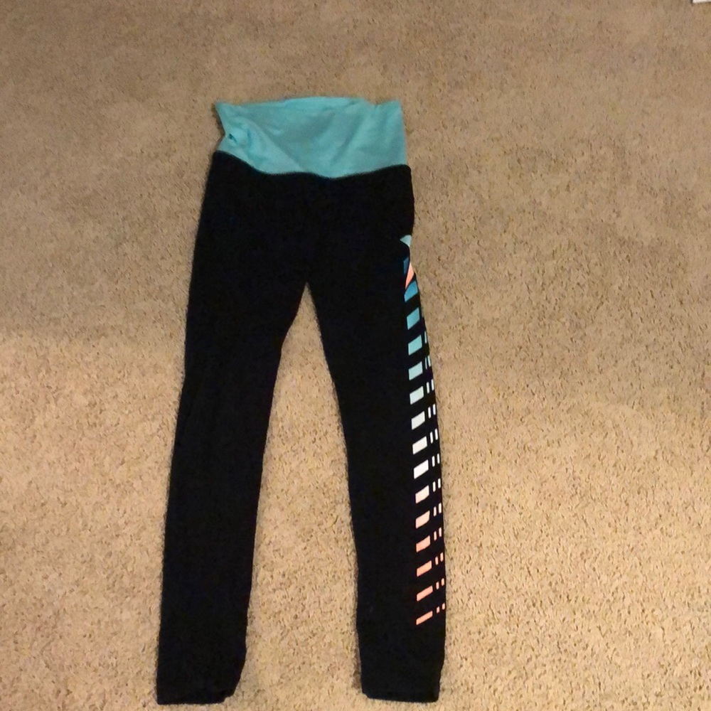 Girls high waisted leggings